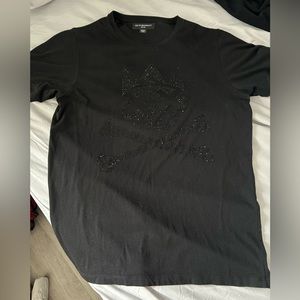 Cult of individuality embellished black T-shirt